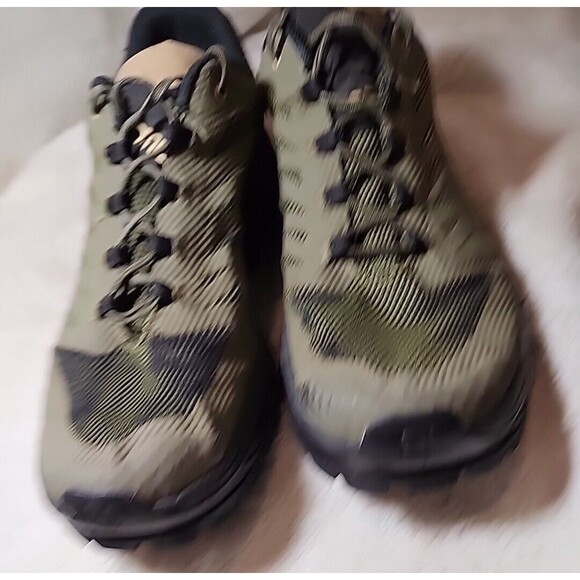 SALOMON Shoes Mens  11  Outline Goretex OrthoLite Burnt Olive 409968 Hiking Walk main image 12